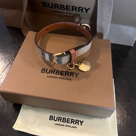 burberry collars for dogs|burberry dog collars for sale.